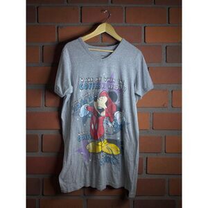 Disney Mickey Mouse “Wake Me When the Coffee Is Ready” Tee – Gray – One Size